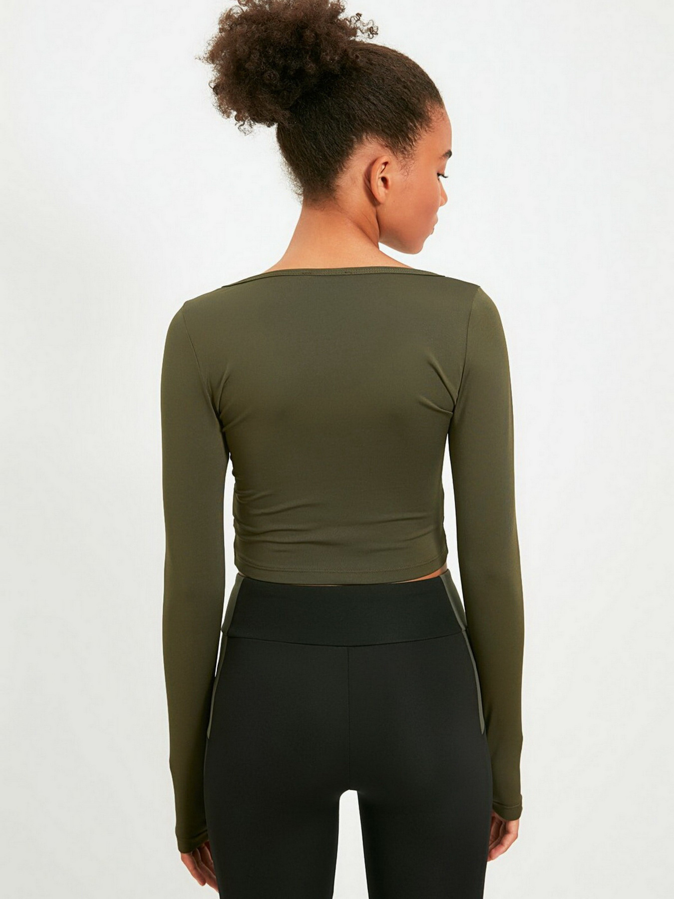 Топ Trendyol модель TWOAW21BZ0156/Haki Фото