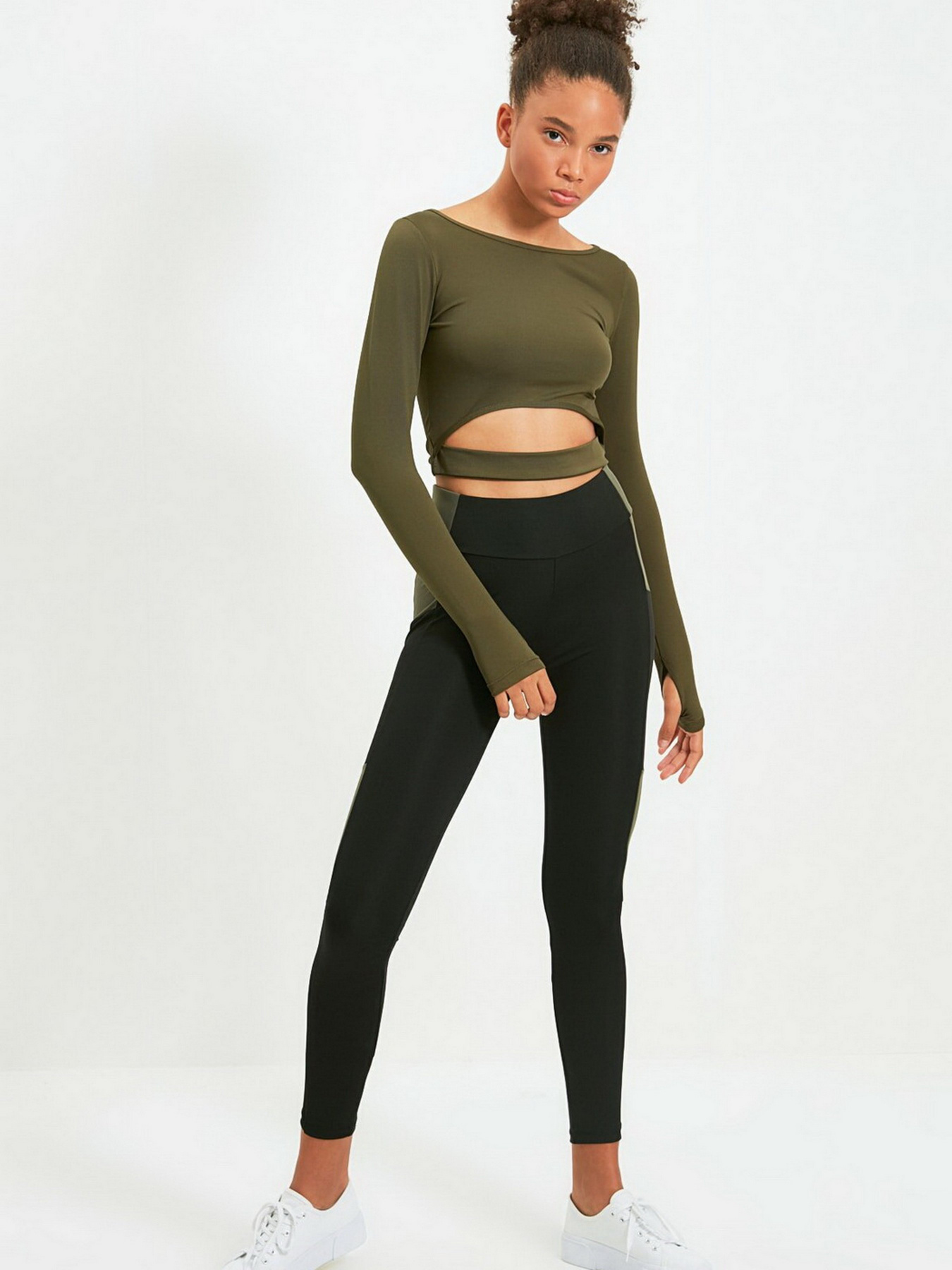 Топ Trendyol модель TWOAW21BZ0156/Haki Фото