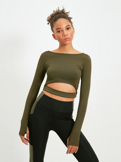 Топ Trendyol модель TWOAW21BZ0156/Haki Фото