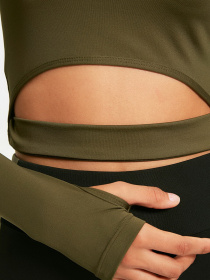 Топ Trendyol модель TWOAW21BZ0156/Haki Фото