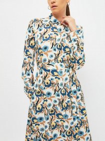 Платье макси Trendyol модель TCTSS21EL4272/Mavi Фото