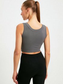 Топ Trendyol модель TWOAW22SS0011/Antrasit Фото