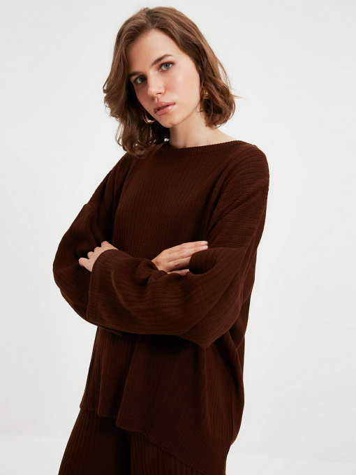 Повседневный костюм Trendyol модель TWOSS20AU0084/Kahverengi Фото