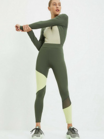 Леггинсы спортивные Trendyol модель TWOSS20TA0020/Haki Фото