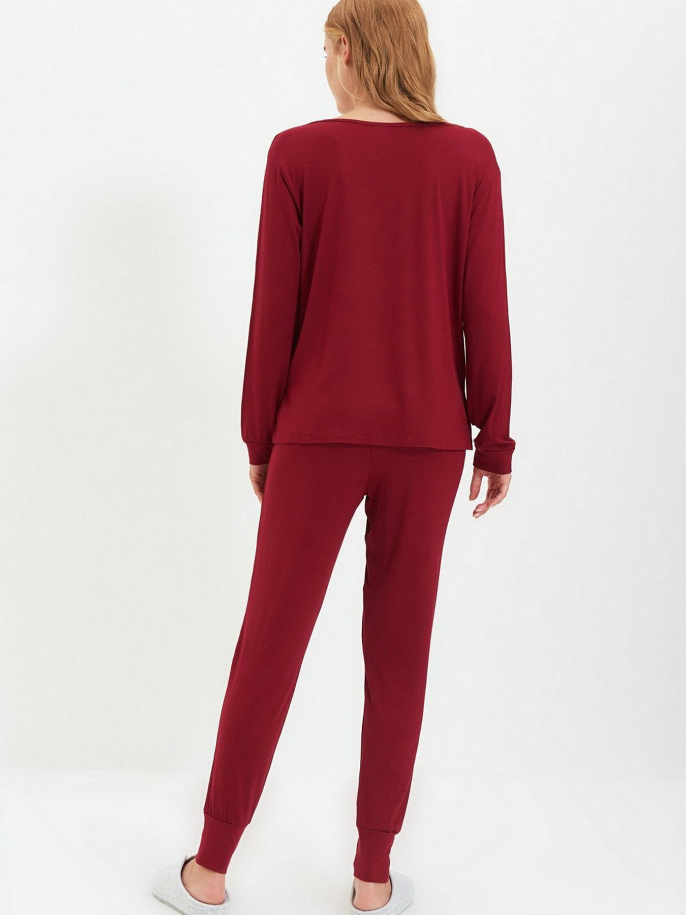 Пижама Trendyol модель THMAW21PT0062/Bordo Фото