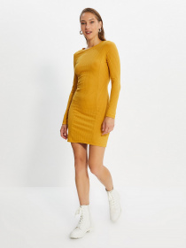 Платье мини Trendyol модель TWOAW22EL0412/Camel Фото