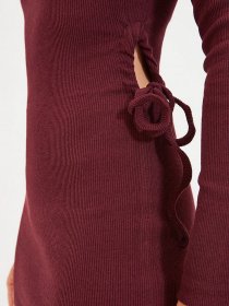 Платье мини Trendyol модель TWOAW22EL0887/Bordo Фото