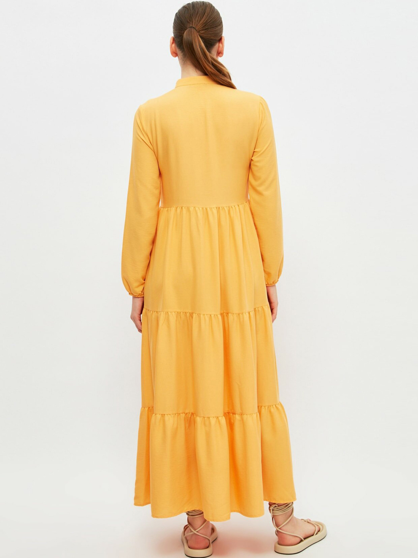 Сукня максі Trendyol модель TCTSS21EB0006/Turuncu Фото