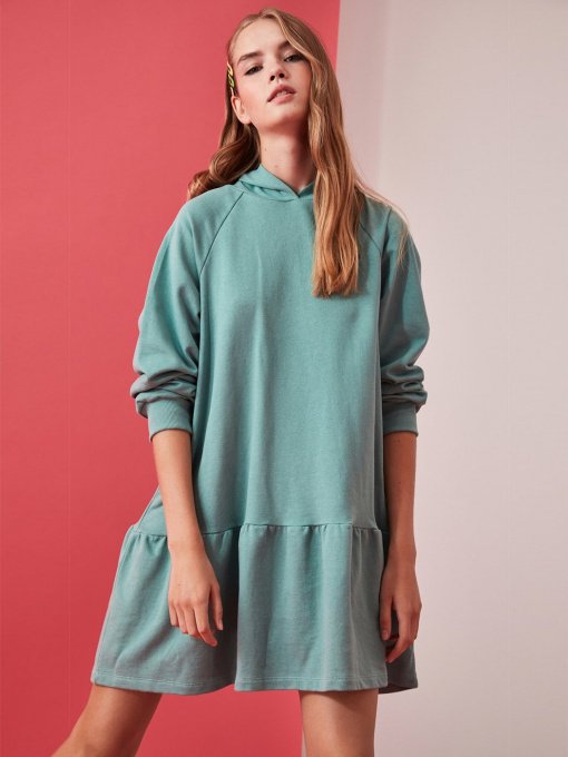 Платья Trendyol модель TWOAW21EL0916/Mint Фото