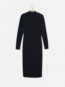 Сукня міді Trendyol модель TWOAW22EL0617/Lacivert Фото