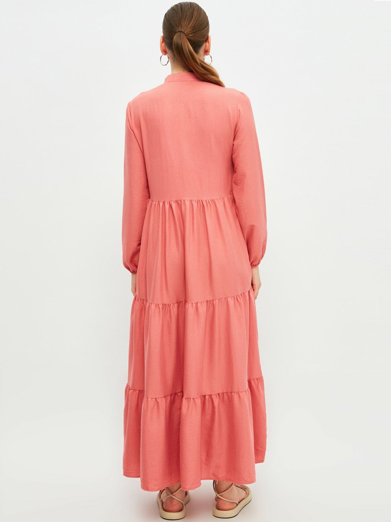 Платье макси Trendyol модель TCTSS21EB0006/Somon Фото