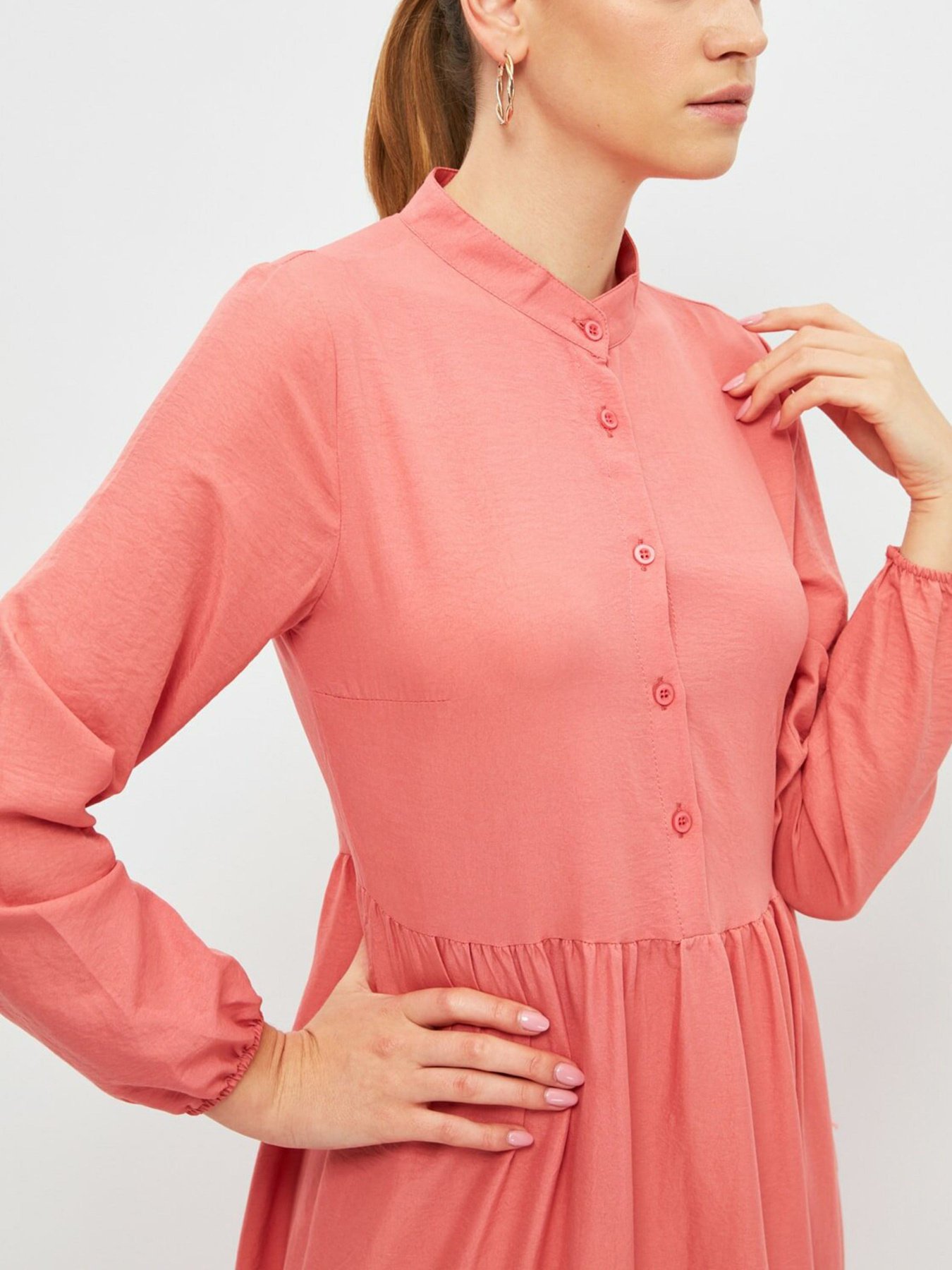 Платье макси Trendyol модель TCTSS21EB0006/Somon Фото