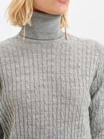 Платье мини Trendyol модель TWOAW22EL0358/Gri Фото