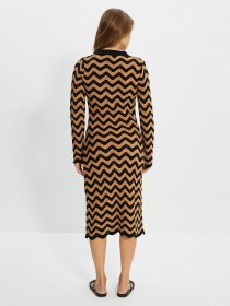 Платье миди Trendyol модель TWOAW22EL0004/Camel Фото