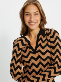 Платье миди Trendyol модель TWOAW22EL0004/Camel Фото