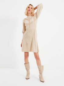 Платья Trendyol модель TWOAW22EL0011/Bej Фото