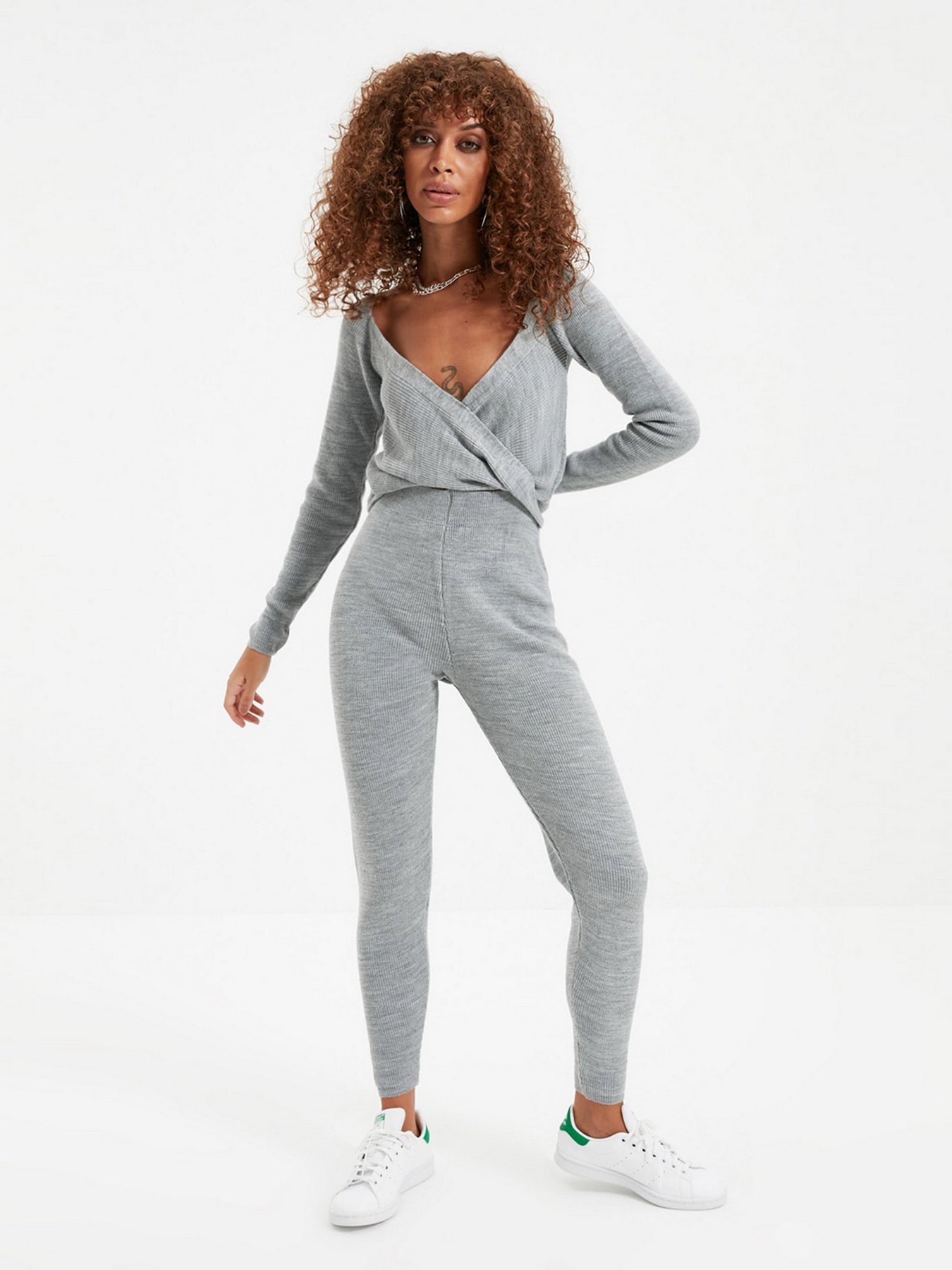 Повсякденний костюм Trendyol модель TWOAW22AU0140/Gri Фото