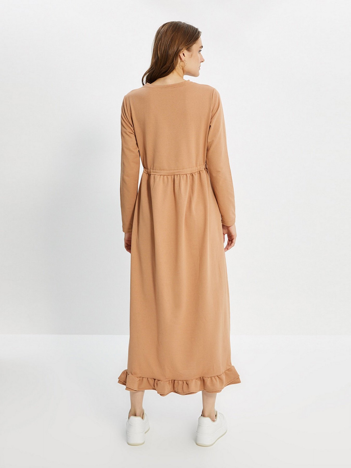 Сукня максі Trendyol модель TCTAW22EB0024/Camel Фото