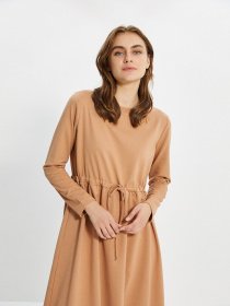 Сукня максі Trendyol модель TCTAW22EB0024/Camel Фото