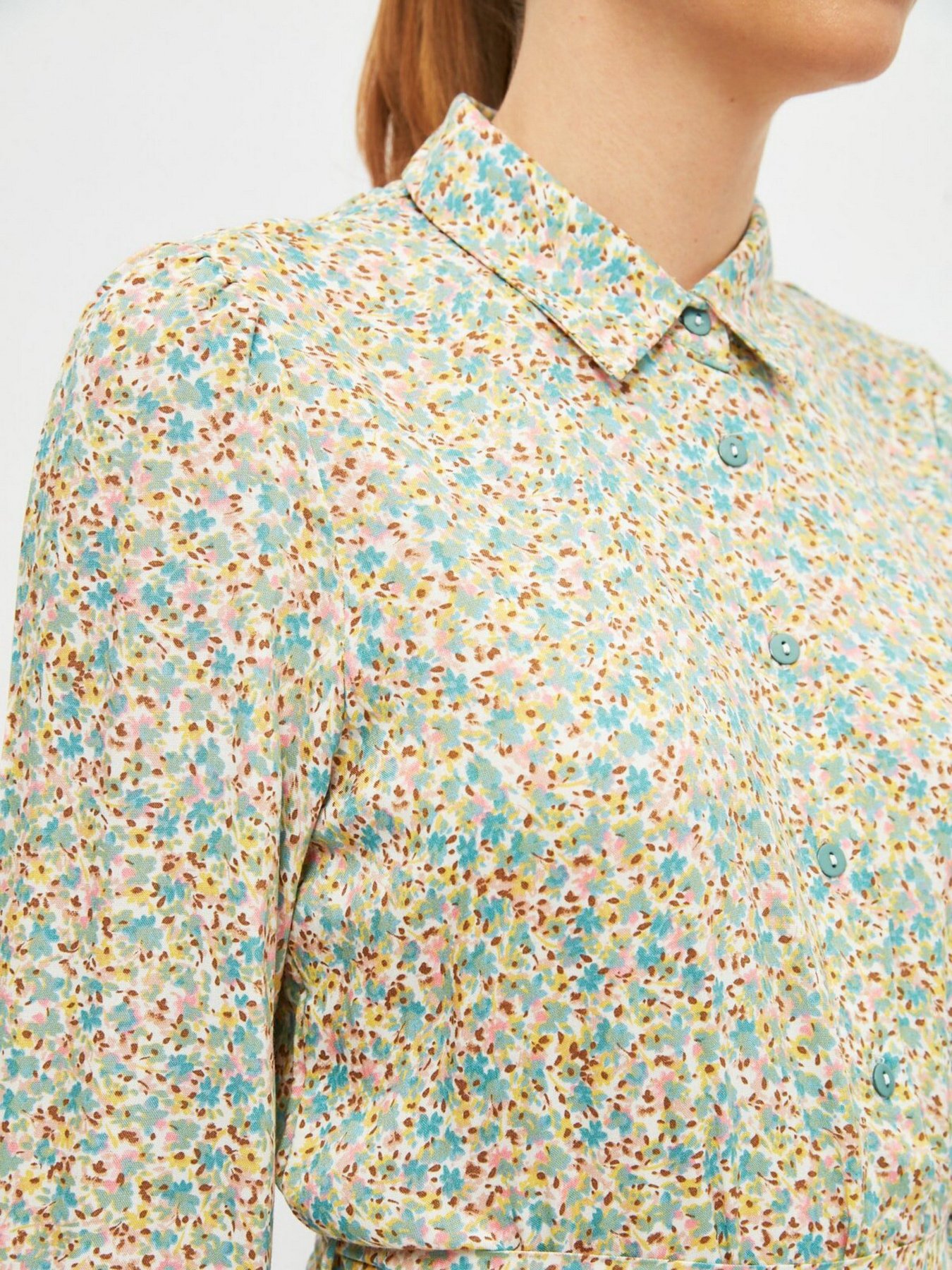 Платье макси Trendyol модель TCTSS21EL4304/Ekru Фото