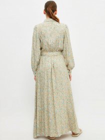 Платье макси Trendyol модель TCTSS21EL4304/Ekru Фото