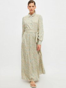 Сукня максі Trendyol модель TCTSS21EL4304/Ekru Фото