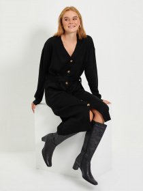 Сукня міді Trendyol модель TWOAW22EL0034/Siyah Фото