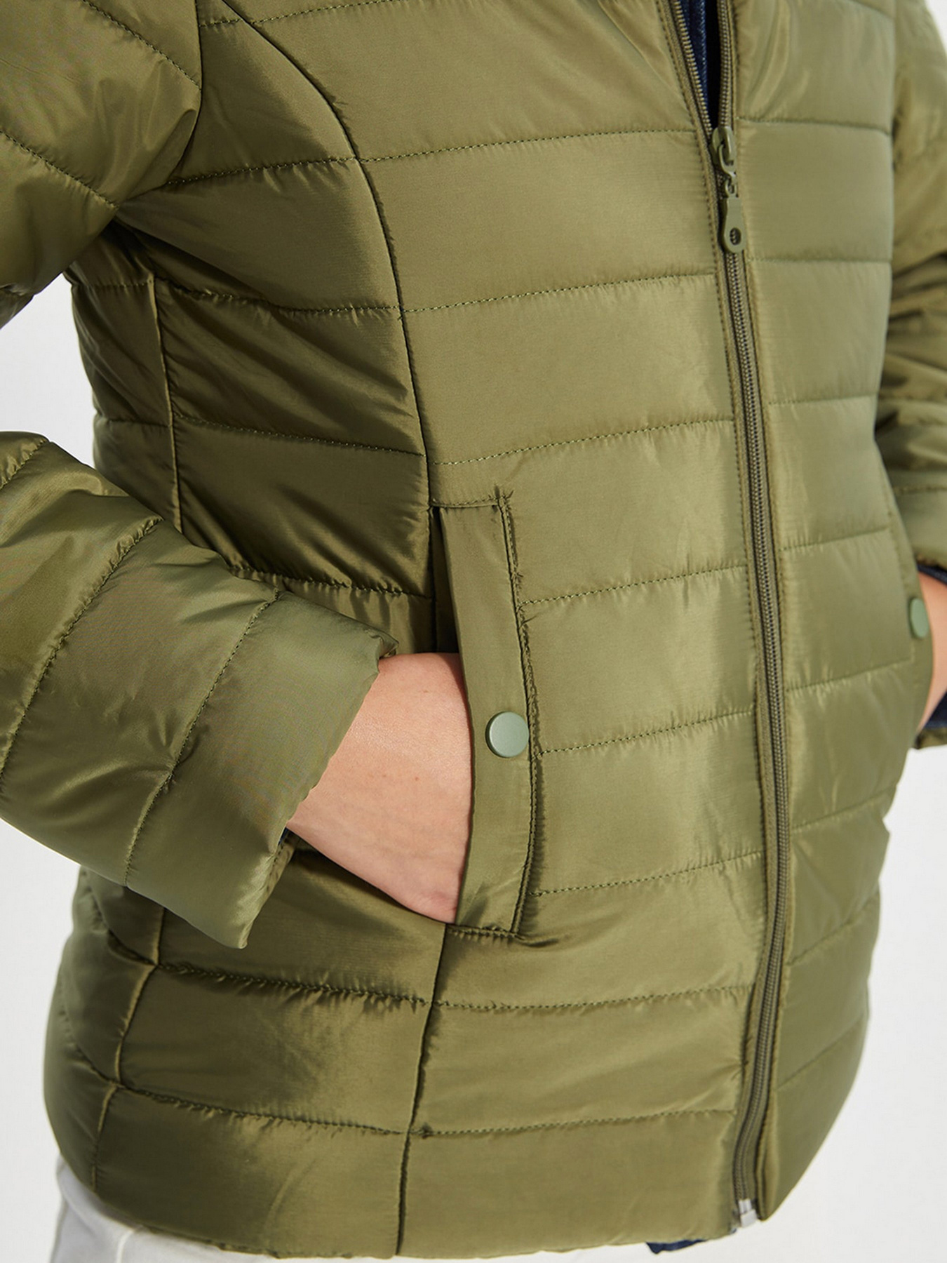 Демисезонная куртка Trendyol модель TWOAW22MO0101/Haki Фото