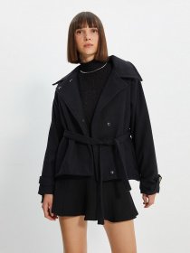 Пальто Trendyol модель TWOAW22KB0036/Siyah Фото