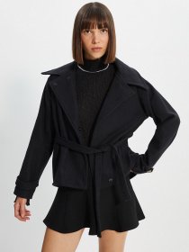 Пальто Trendyol модель TWOAW22KB0036/Siyah Фото