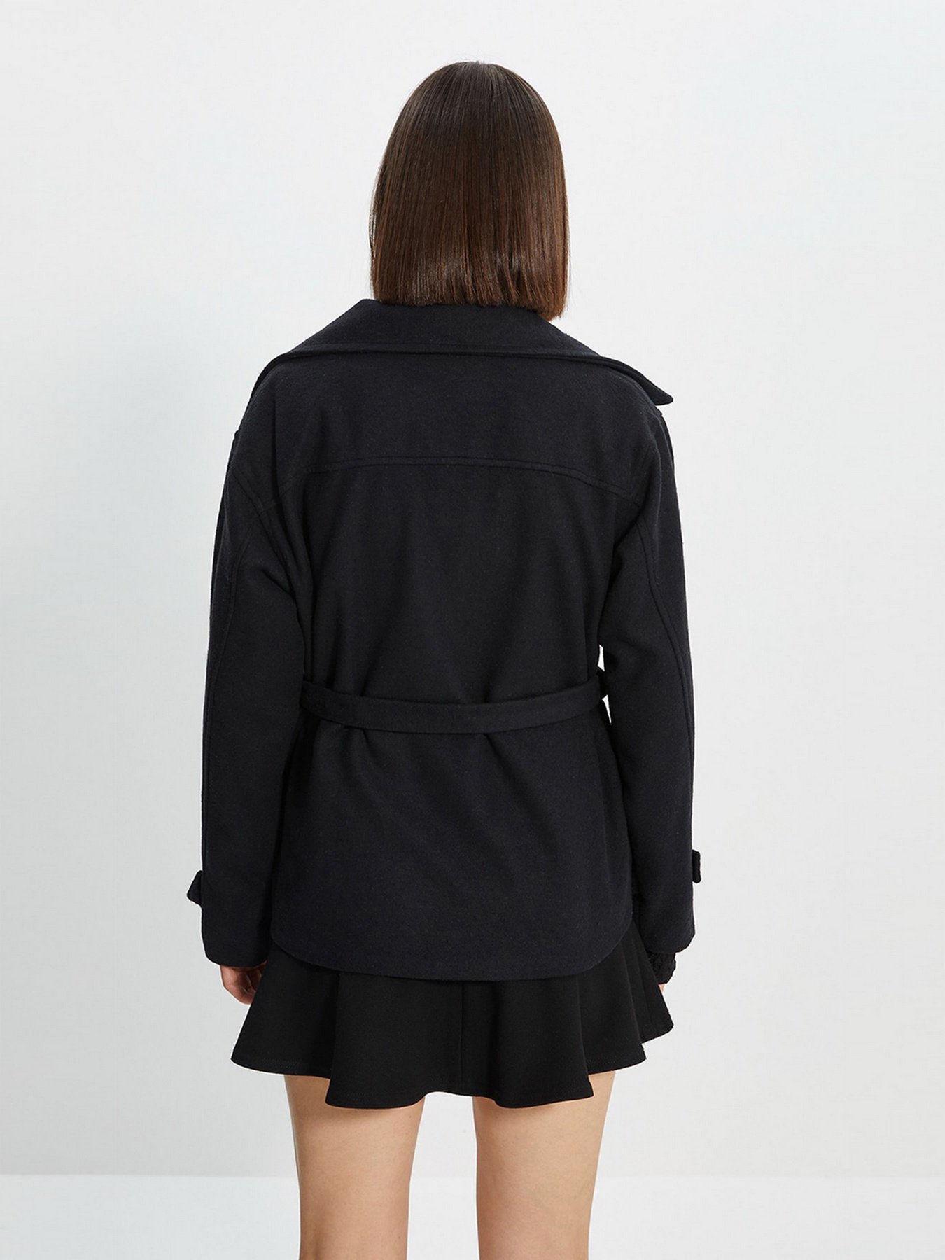 Пальто Trendyol модель TWOAW22KB0036/Siyah Фото