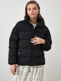 Пуховик Trendyol модель TWOAW21MO0045/Siyah Фото