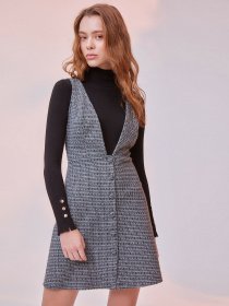 Платье мини Trendyol модель TWOAW20EL2099/Cok Renkli Фото