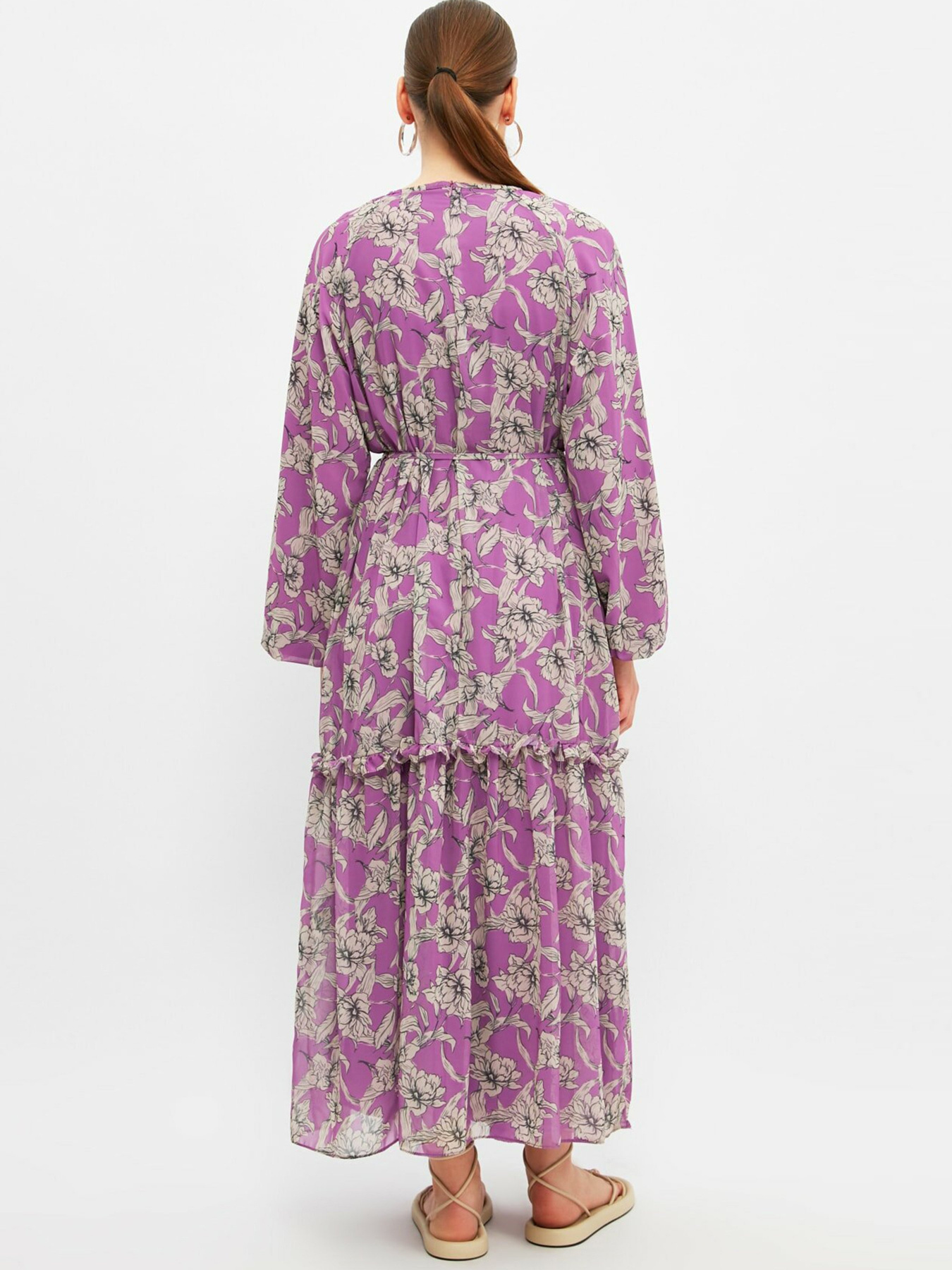 Сукня максі Trendyol модель TCTSS21EL3834/Lila Фото