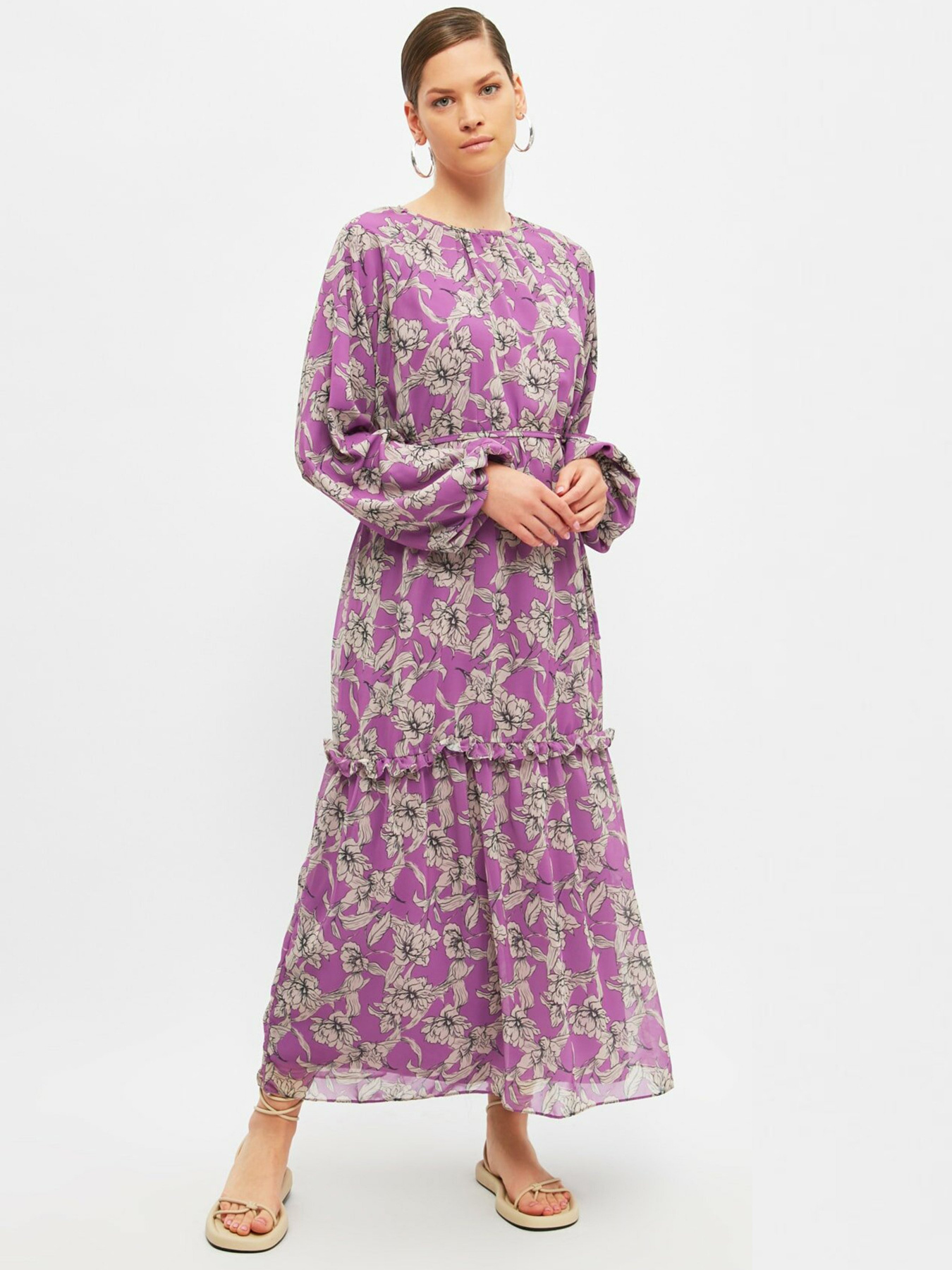 Сукня максі Trendyol модель TCTSS21EL3834/Lila Фото