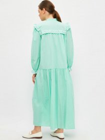 Платье макси Trendyol модель TCTSS21EB0002/Mint Фото