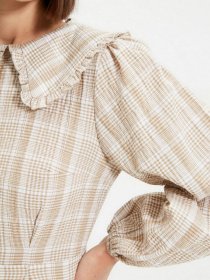 Платье мини Trendyol модель TWOAW22EL0376/Camel Фото