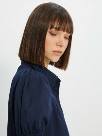 Платье мини Trendyol модель TWOAW22EL0497/Lacivert Фото