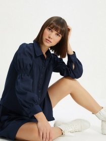 Сукня міні Trendyol модель TWOAW22EL0497/Lacivert Фото