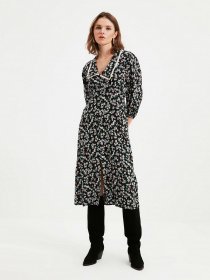 Сукня міді Trendyol модель TWOAW22EL0828/Siyah Сукня міді Trendyol модель TWOAW22EL0828/Siyah Фото