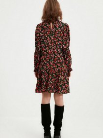 Платье мини Trendyol модель TWOAW22EL0831/Cok Renkli Фото