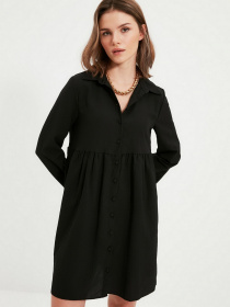 Платье мини Trendyol модель TWOAW22EL0915/Siyah Фото