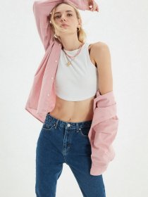 Джинсы мом Trendyol Mom модель TWOAW22JE0364/Mavi Фото