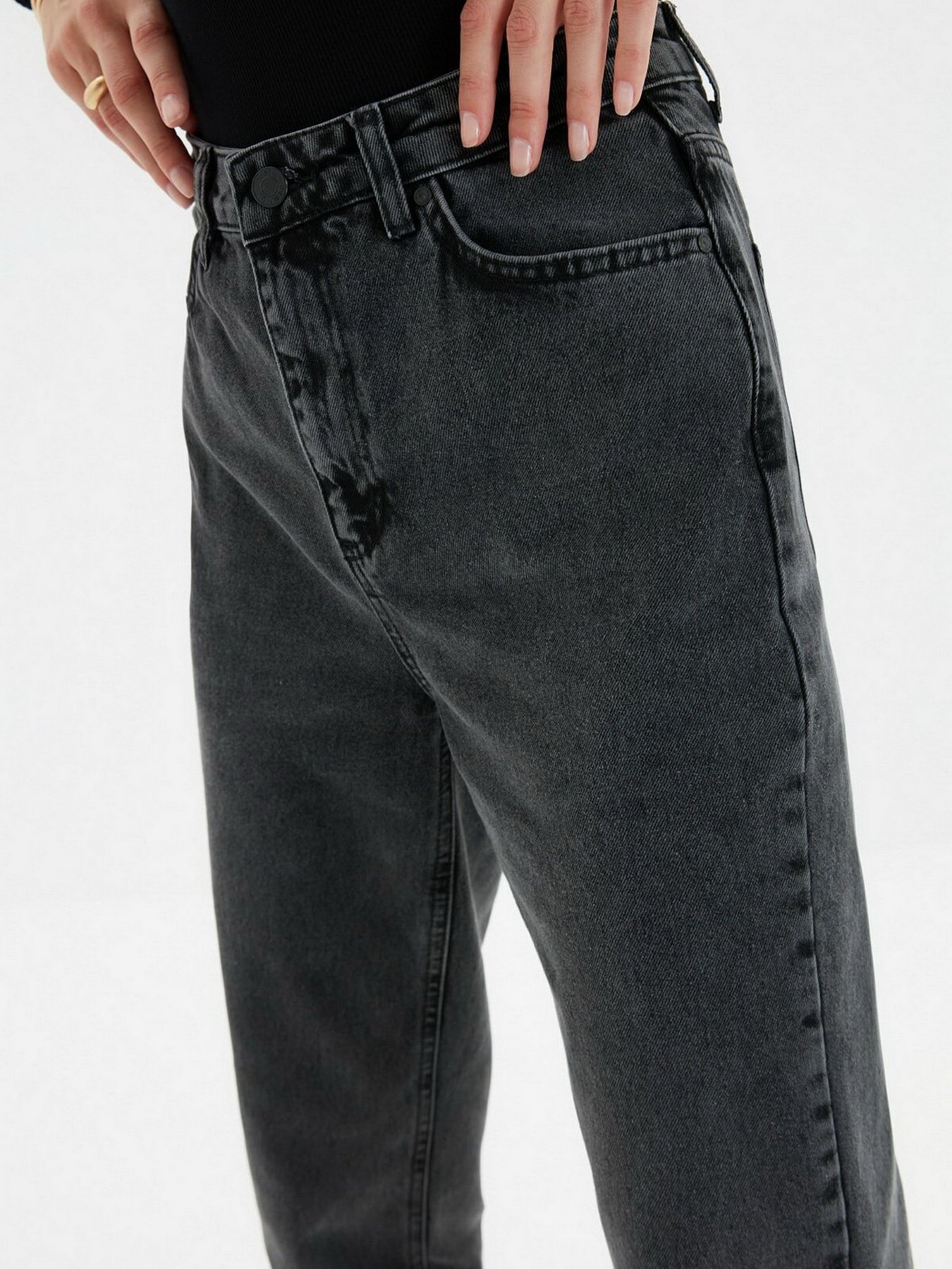 Джинсы мом Trendyol Mom модель TWOSS20JE0164/Antrasit Фото