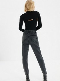 Джинсы мом Trendyol Mom модель TWOSS20JE0164/Antrasit Фото