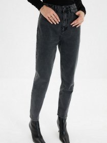 Джинсы мом Trendyol Mom модель TWOSS20JE0164/Antrasit Фото