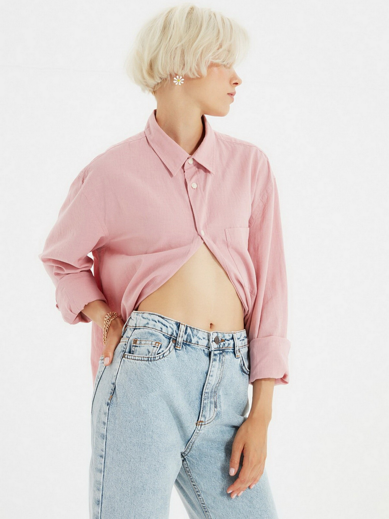 Джинсы мом Trendyol Mom модель TWOSS20JE0164/Mavi Фото