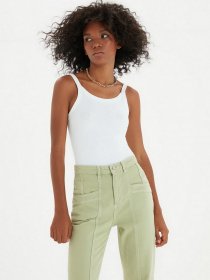 Джинси мом Trendyol Mom модель TWOSS20JE0386/Haki Фото