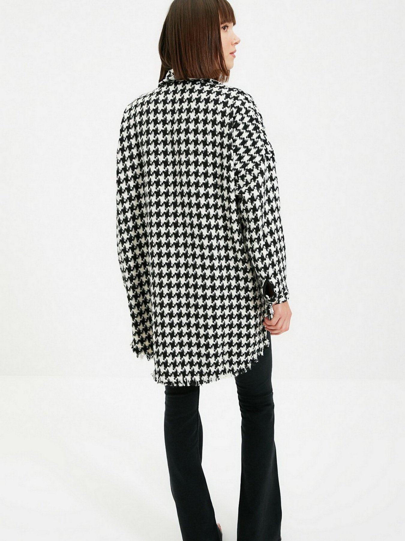 Рубашка Trendyol модель TWOSS20MO0058/Siyah Фото