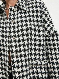 Рубашка повседневная Trendyol модель TWOSS20MO0058/Siyah Рубашка повседневная Trendyol модель TWOSS20MO0058/Siyah Фото